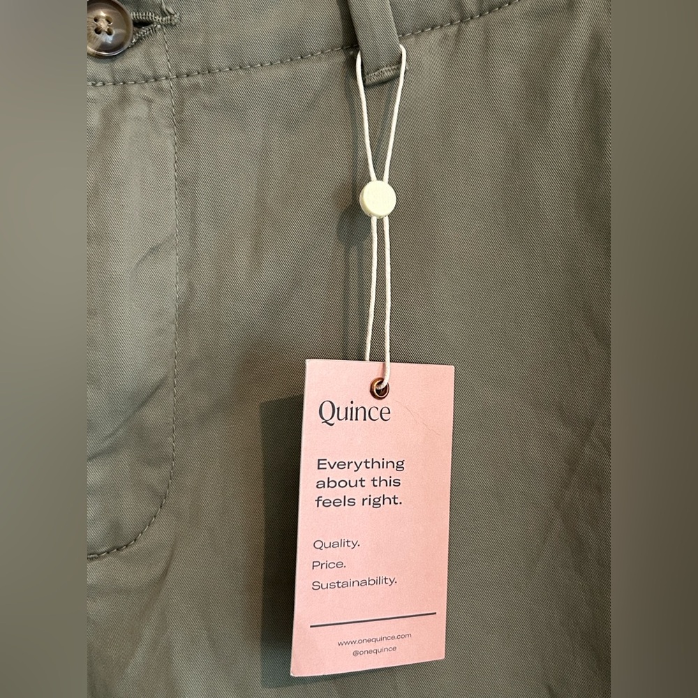 Quince Olive Green Women's Pants - Picture 5 of 13